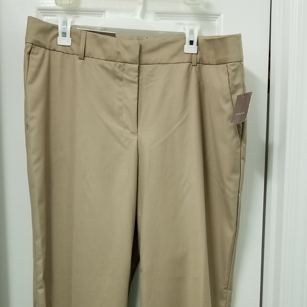 NWT Merona Khaki Slacks